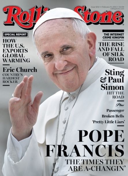 Pope Francis Rolling Stone Cover